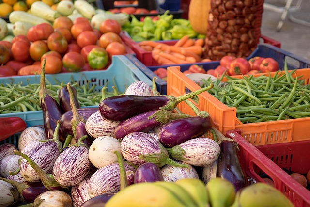 Weekmarkt in Lemmer — markt-eten in Lemmer